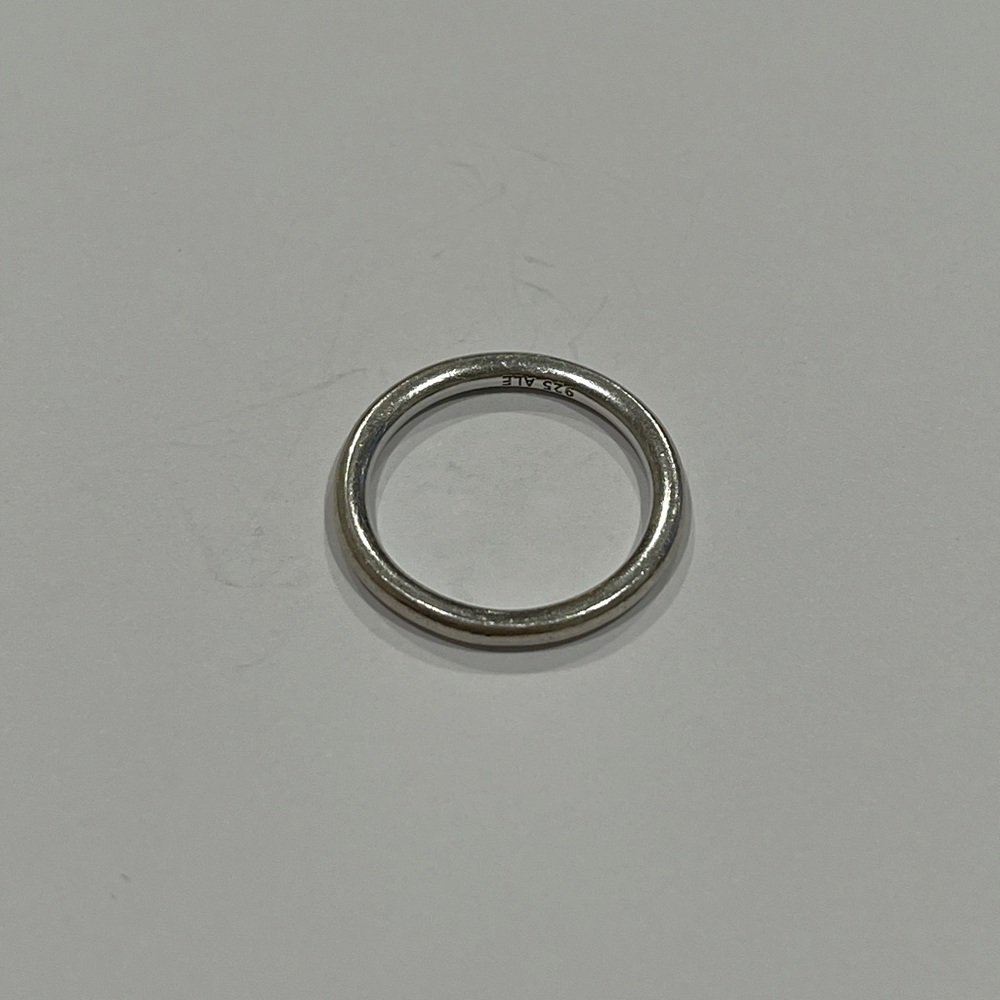 Pandora Polished Silver Ring Size 5 - Picture 3 of 3